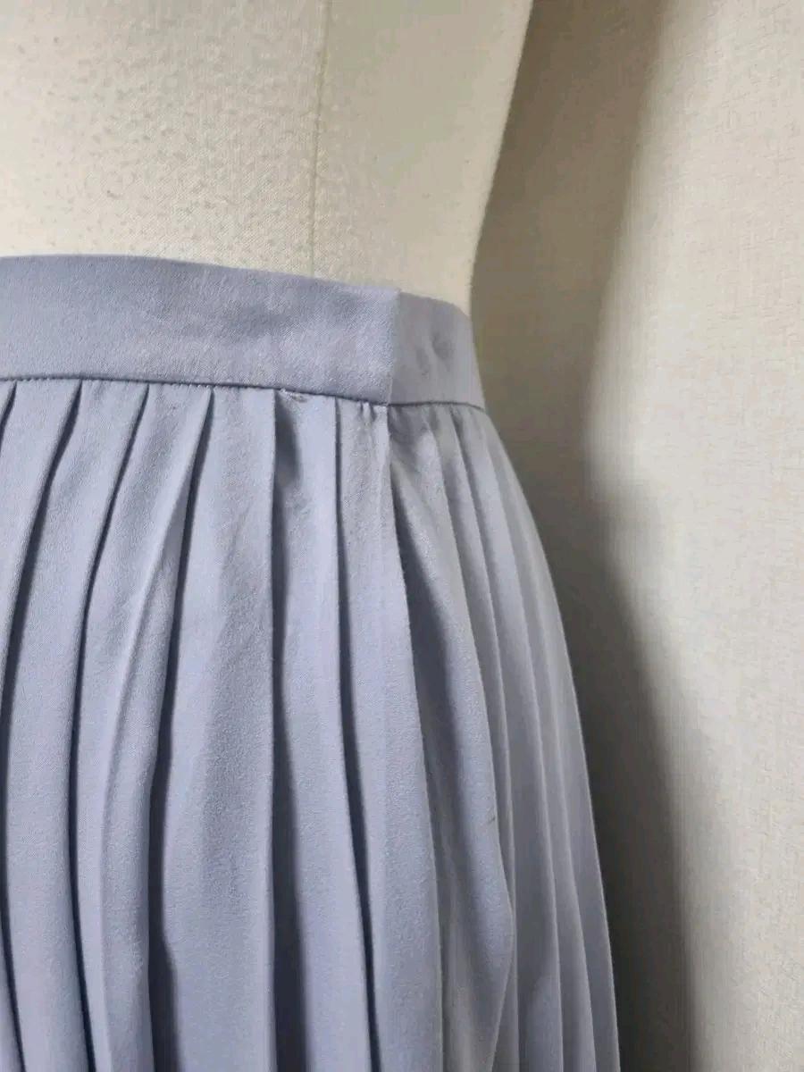 LS90 우아한 주름롱스커트 4