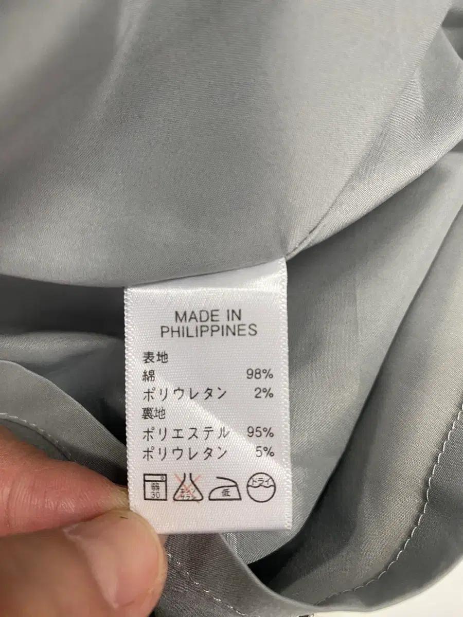 바나나리퍼블릭 주름 스커트 그레이 7