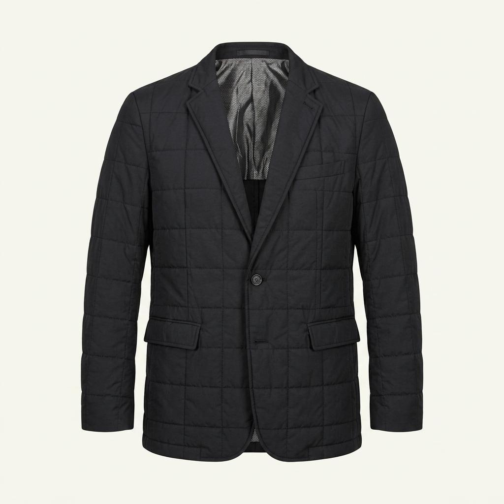 젠트웰 퀼팅 패딩 재킷 블랙 1