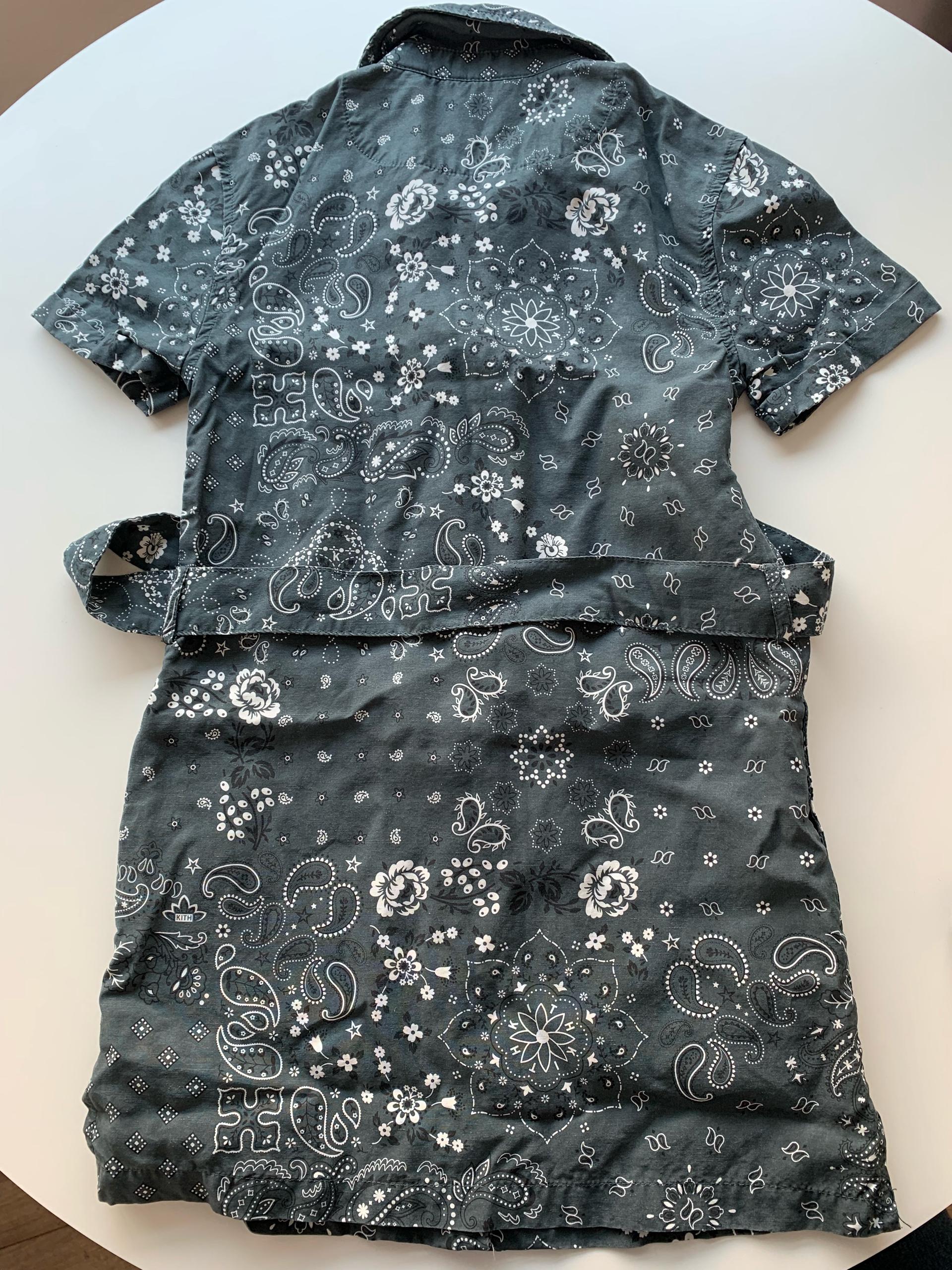KITH 키즈 페이즐리 반팔 원피스 S (6-7y) 3