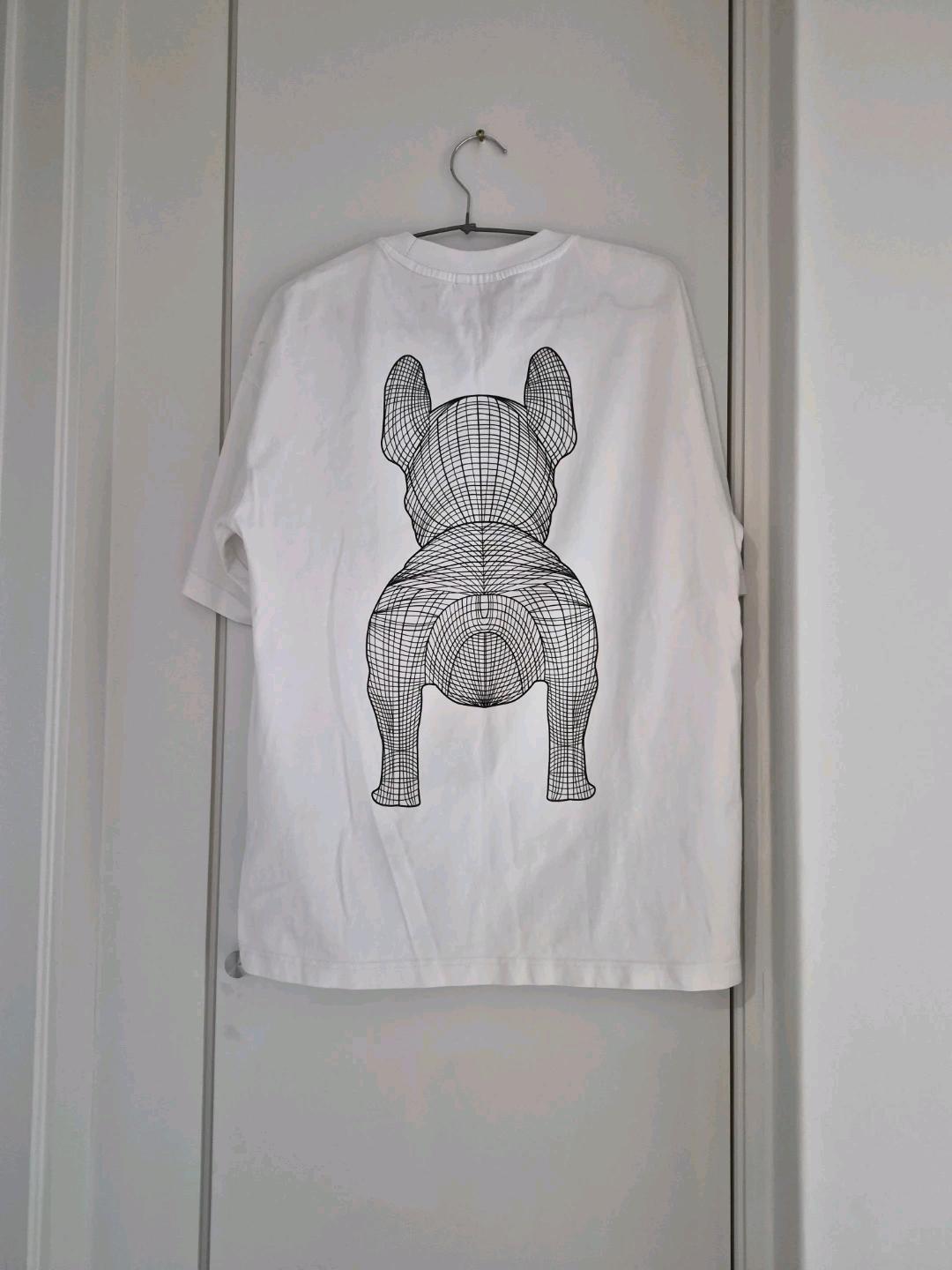 라이프워크 라독 오버핏 반팔 티셔츠 화이트 5