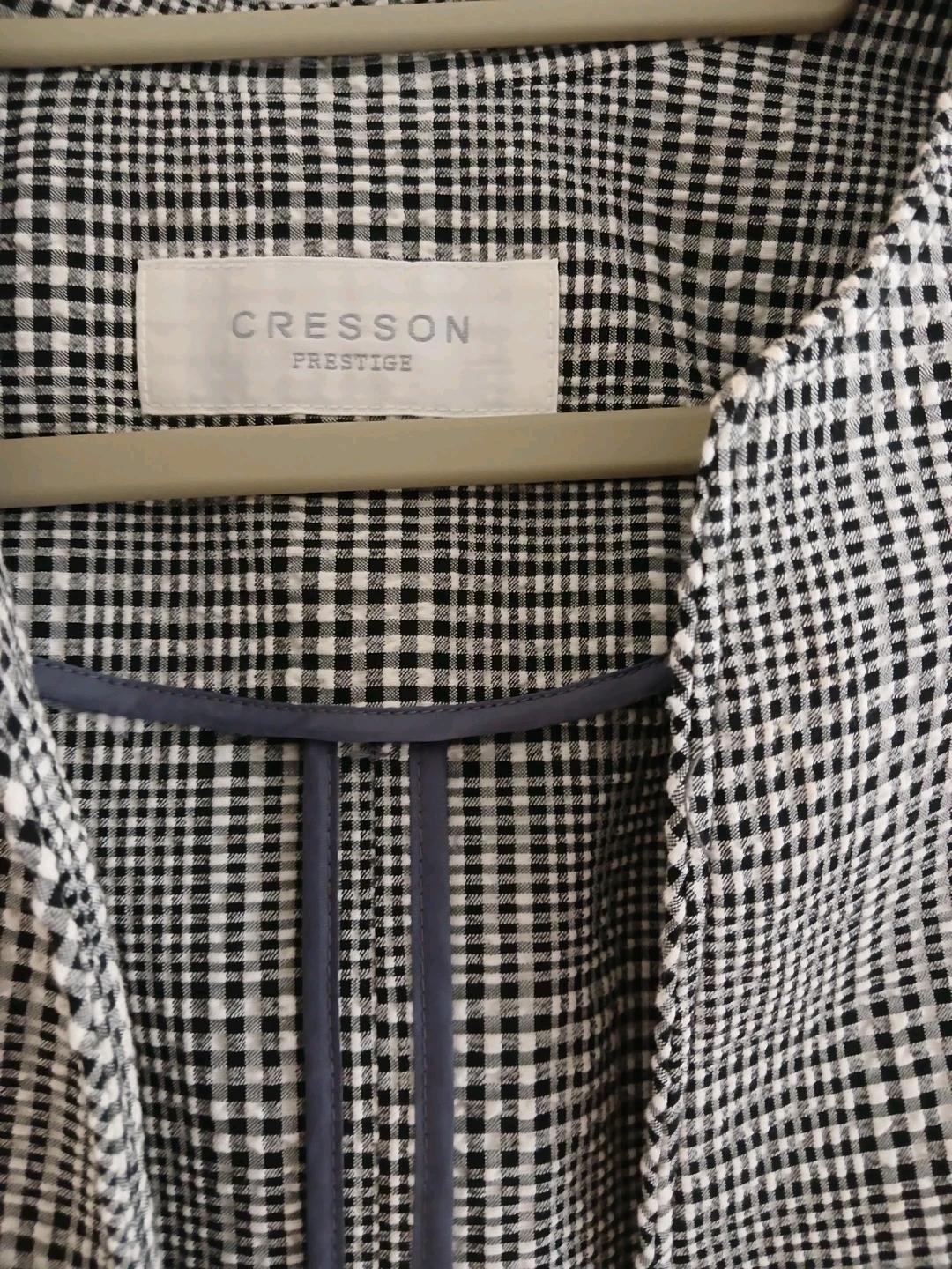 CRCSSON 체크 칠부자켓 3