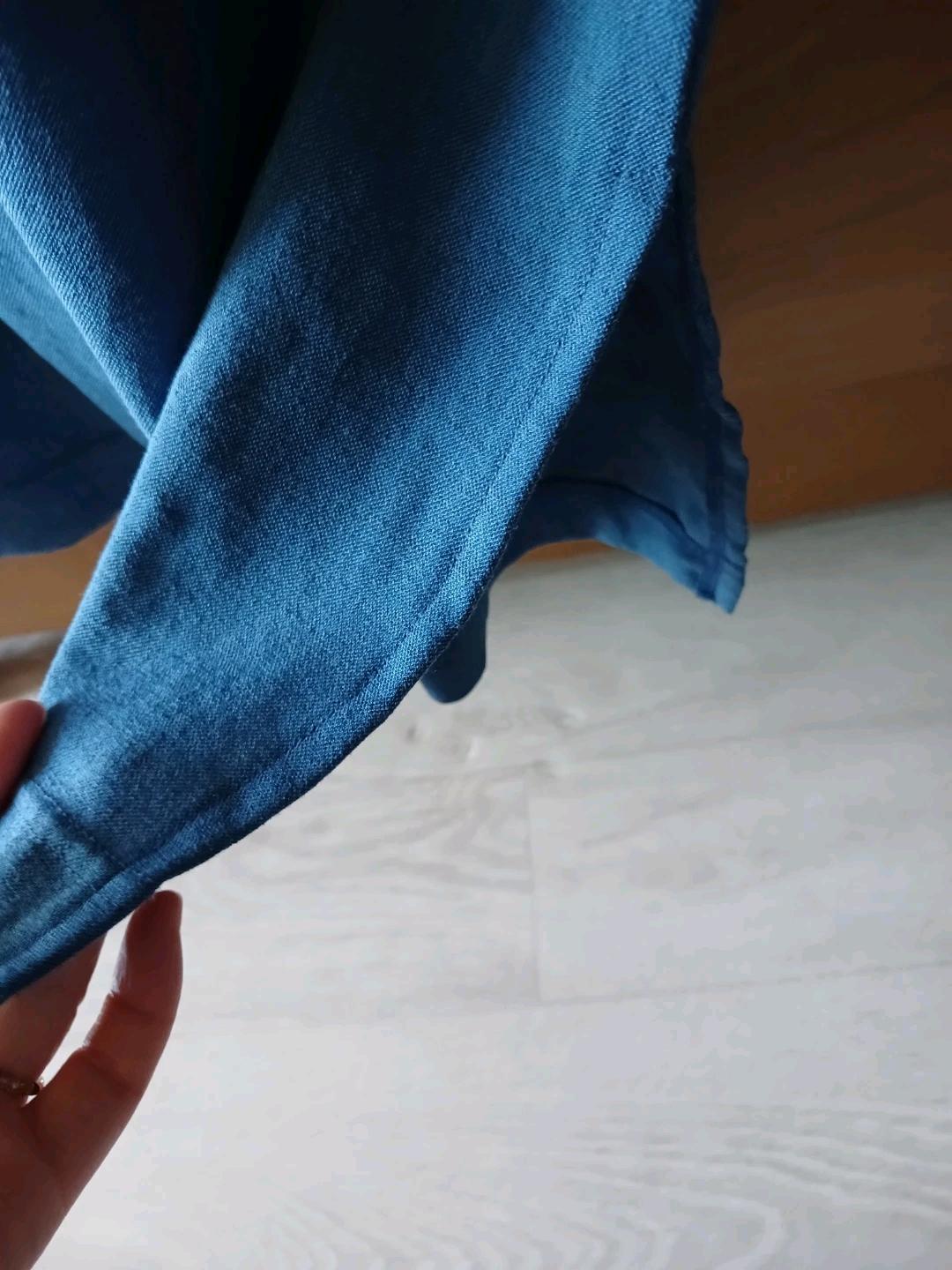청 셔츠형 원피스 L 새상품 4
