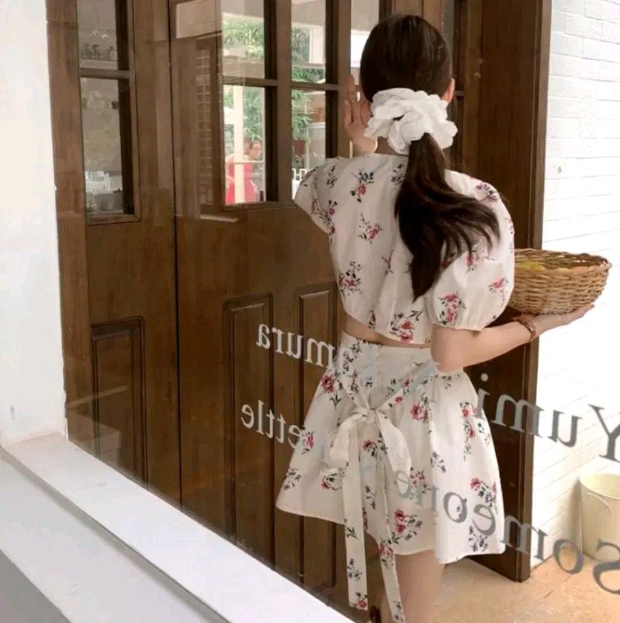 ST1 플라워튜닉스커트세트(새상품) 5