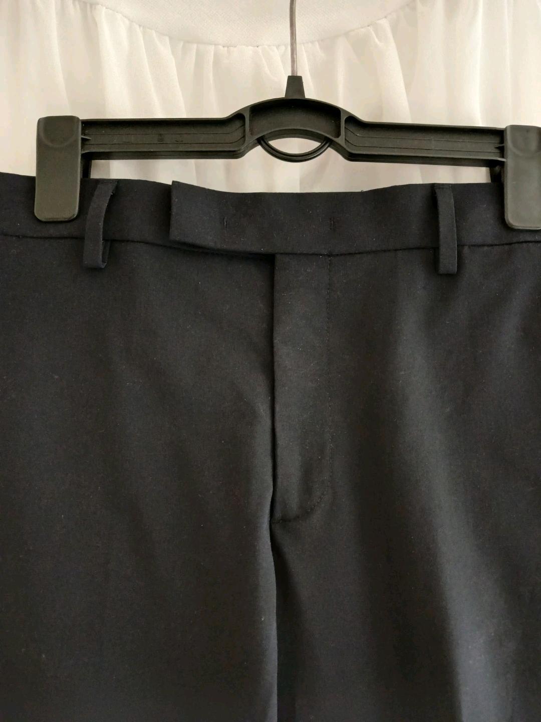 무신사 스탠다드 네이비 세미 와이드핏 팬츠 30 6