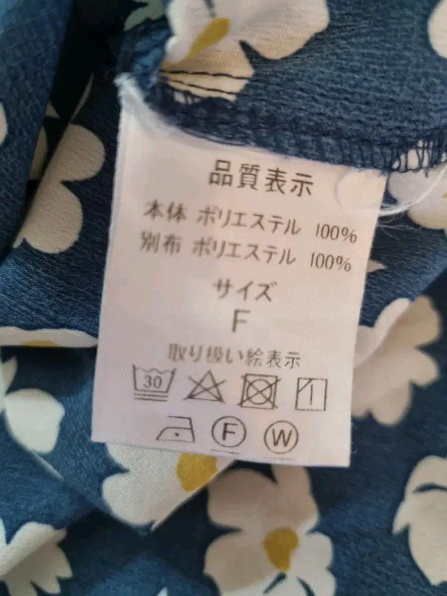 BL4데이지 플라워 반팔 블라우스  7