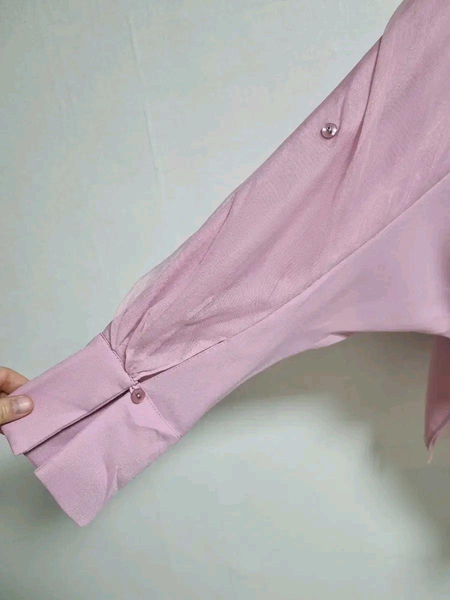 BL170루즈핏언발핑크셔츠 8