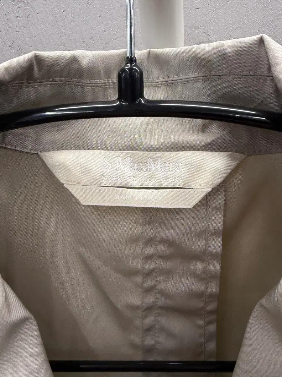 S Max Mara 베이지 경량 자켓 40 4