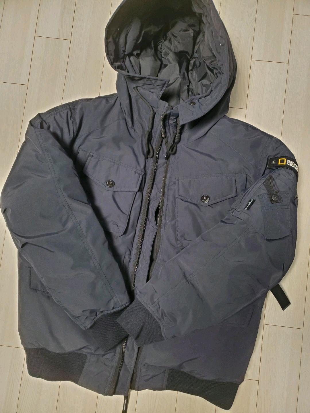 내셔널지오그래픽 카스피안 에비에이터 다운 자켓 N194MDW050 사이즈105xl 2