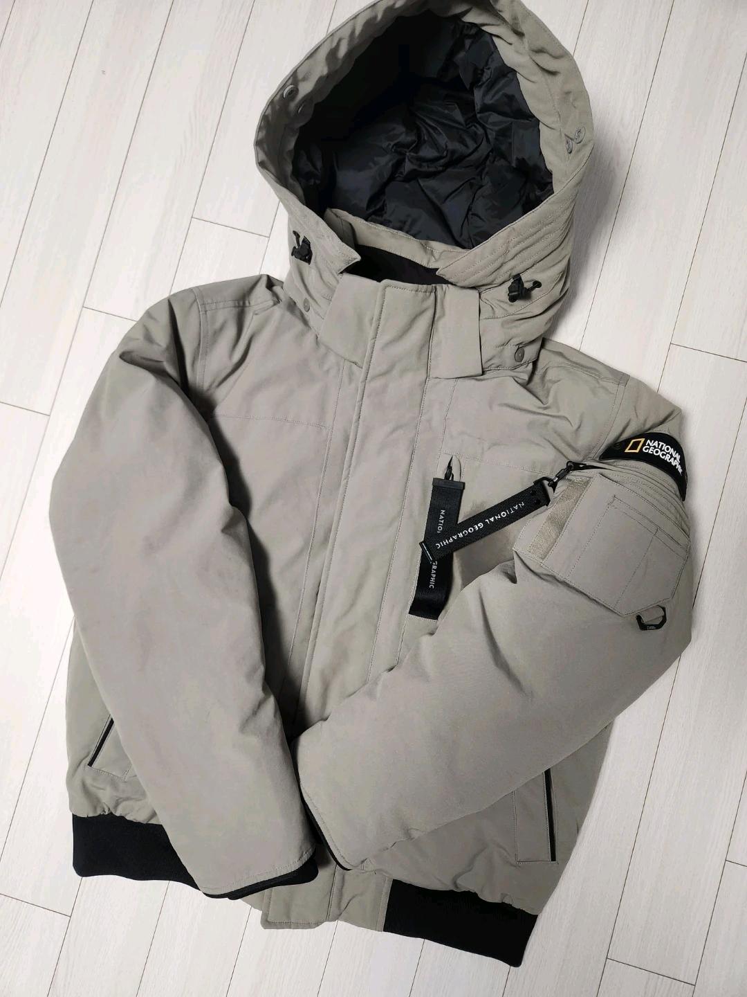 내셔널지오그래픽 카스피안 에비에이터 다운 자켓 N194MDW050 사이즈105xl 2