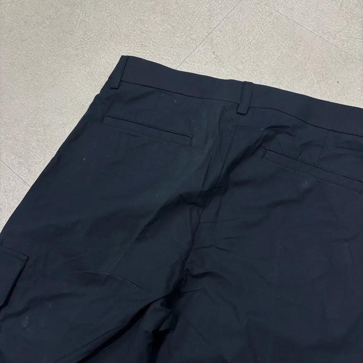 디올 카고 블랙 코튼 팬츠 5