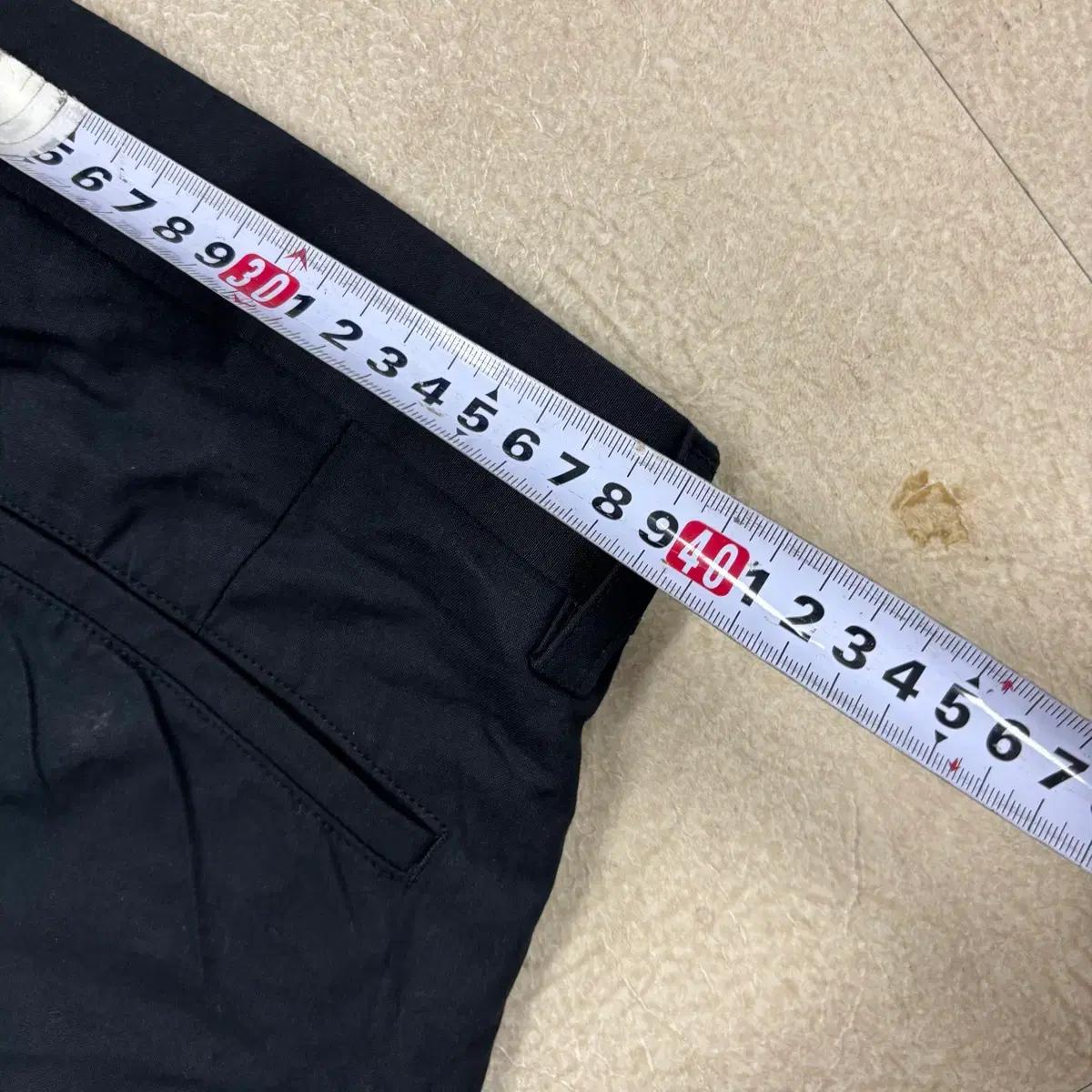 디올 카고 블랙 코튼 팬츠 8
