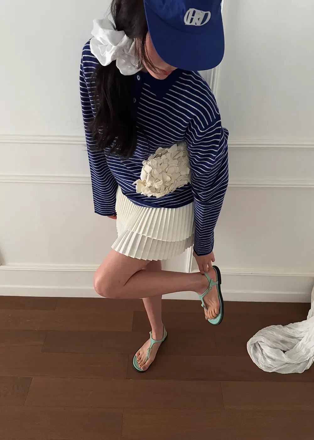 @9530 물나염 쪼리샌들 240 블랙-새상품 6