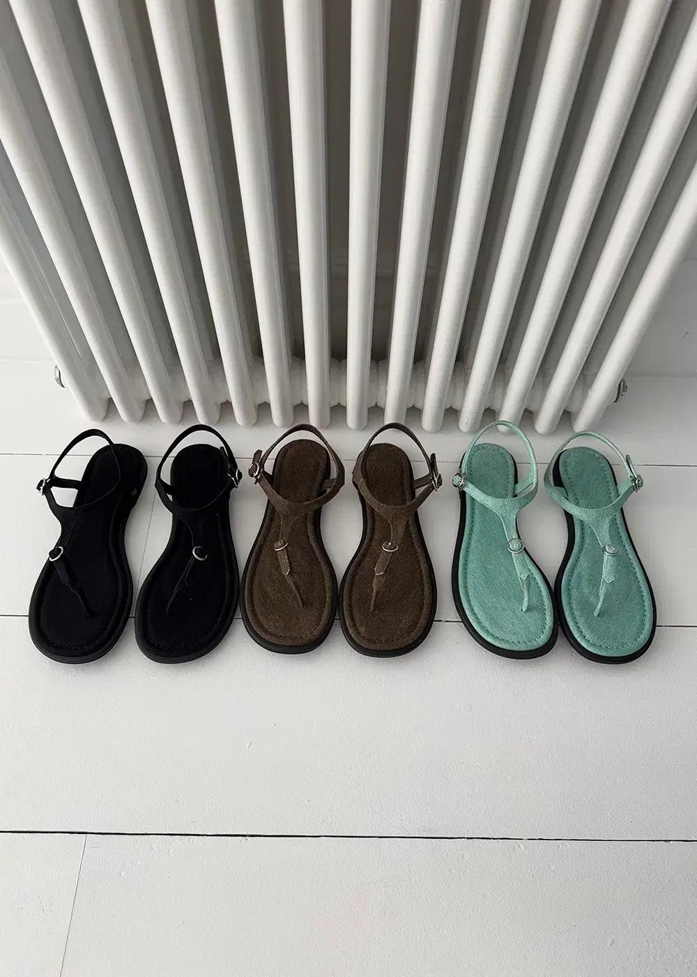 @9530 물나염 쪼리샌들 245 브라운-새상품 3