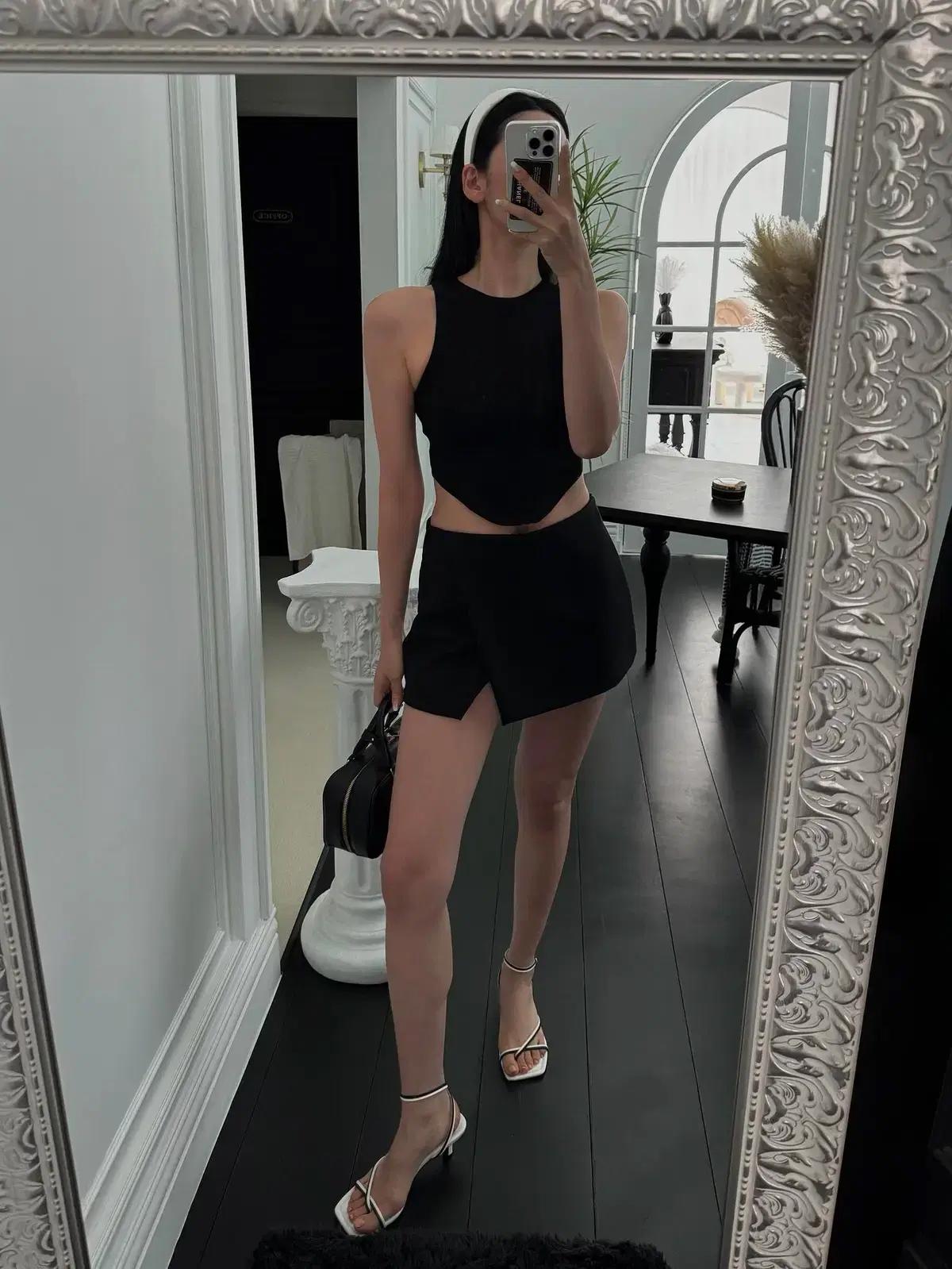 @세일 9468 투톤 샌들 6cm 쪼리샌들 250 블랙-새상품 6