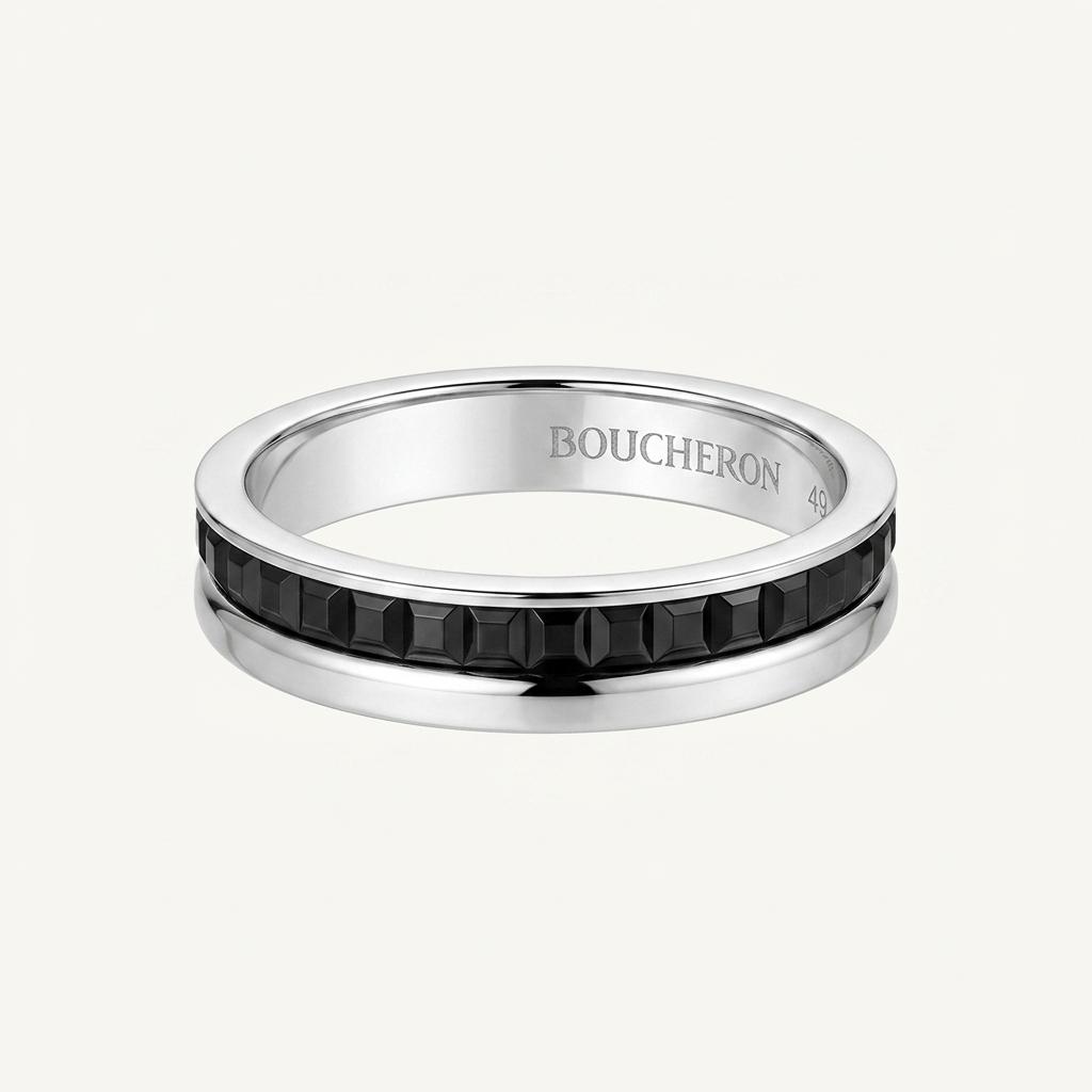 부쉐론 콰트로 블랙 에디션 웨딩 밴드 49호 5368 1