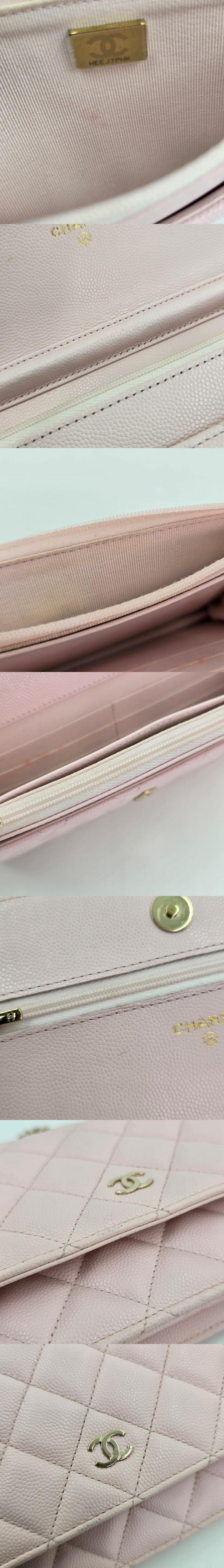 샤넬 클래식 캐비어 woc 4638 8