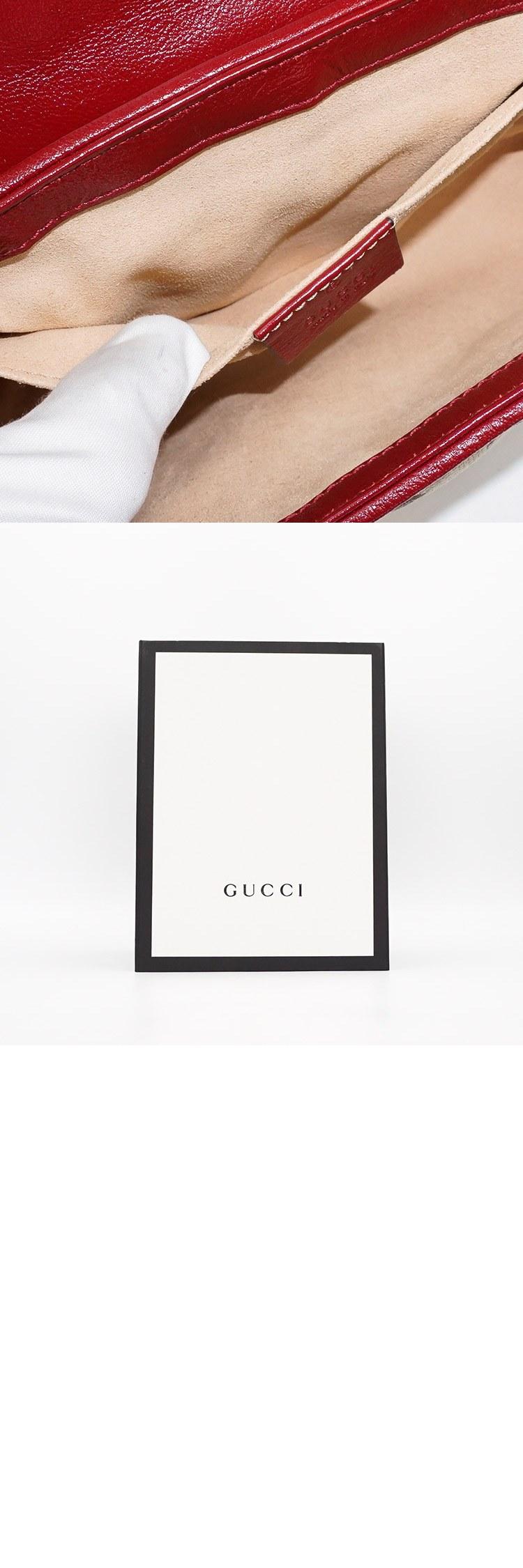 구찌 gg마몽 캔버스 플랩 체인 숄더백 3478 SALE 9