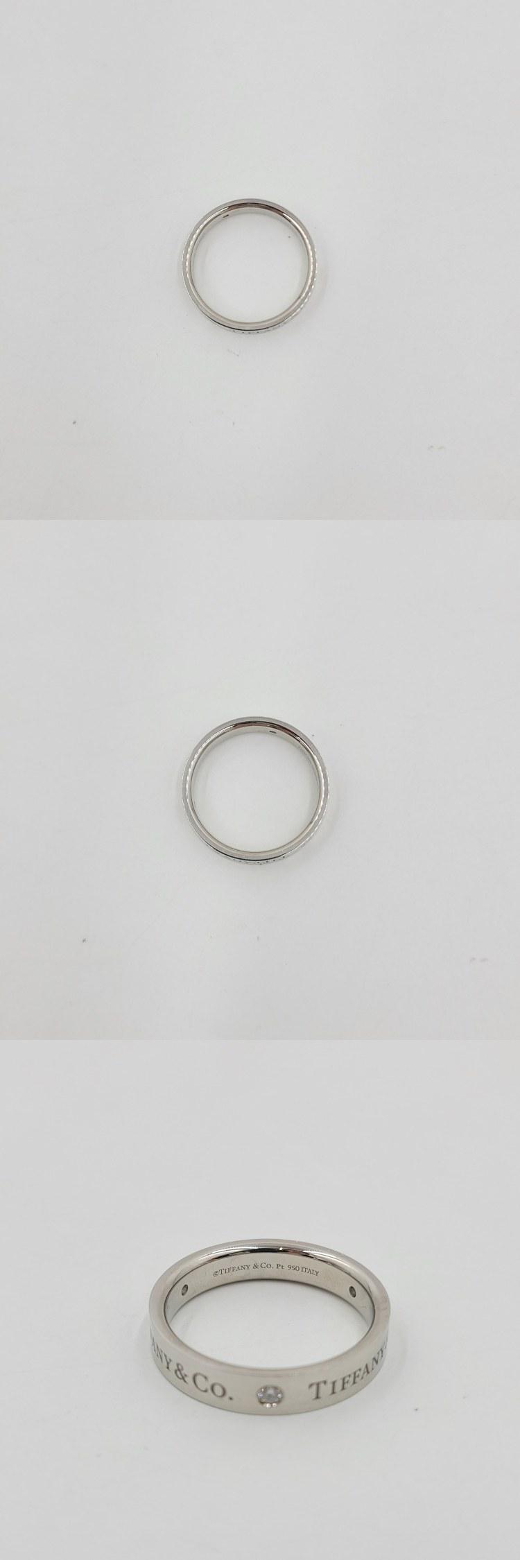 티파니앤코 T&CO. 밴드링 4mm 7.5호 4866 7