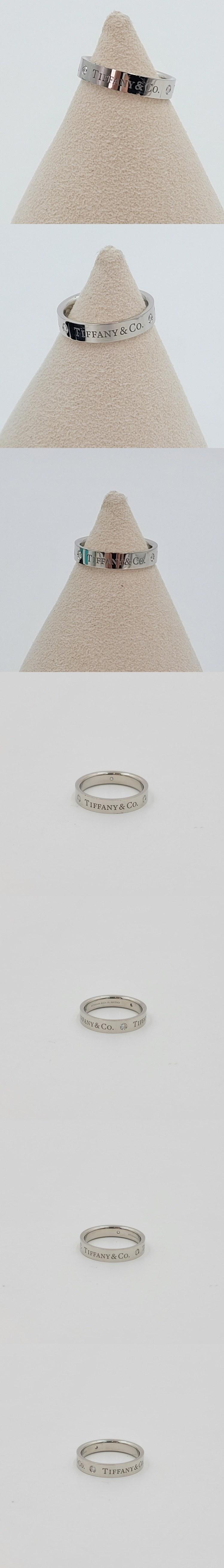 티파니앤코 T&CO. 밴드링 4mm 7.5호 4866 6