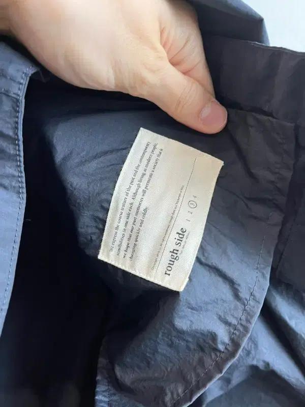 러프사이드 나일론 크런치 셔츠 자켓 네이비 5