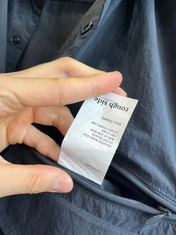 러프사이드 나일론 크런치 셔츠 자켓 네이비 7