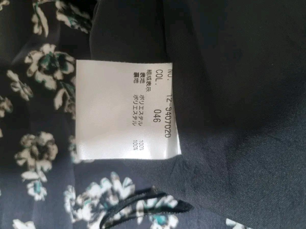 LS94 플라워 패턴 플리츠 롱 스커트 6