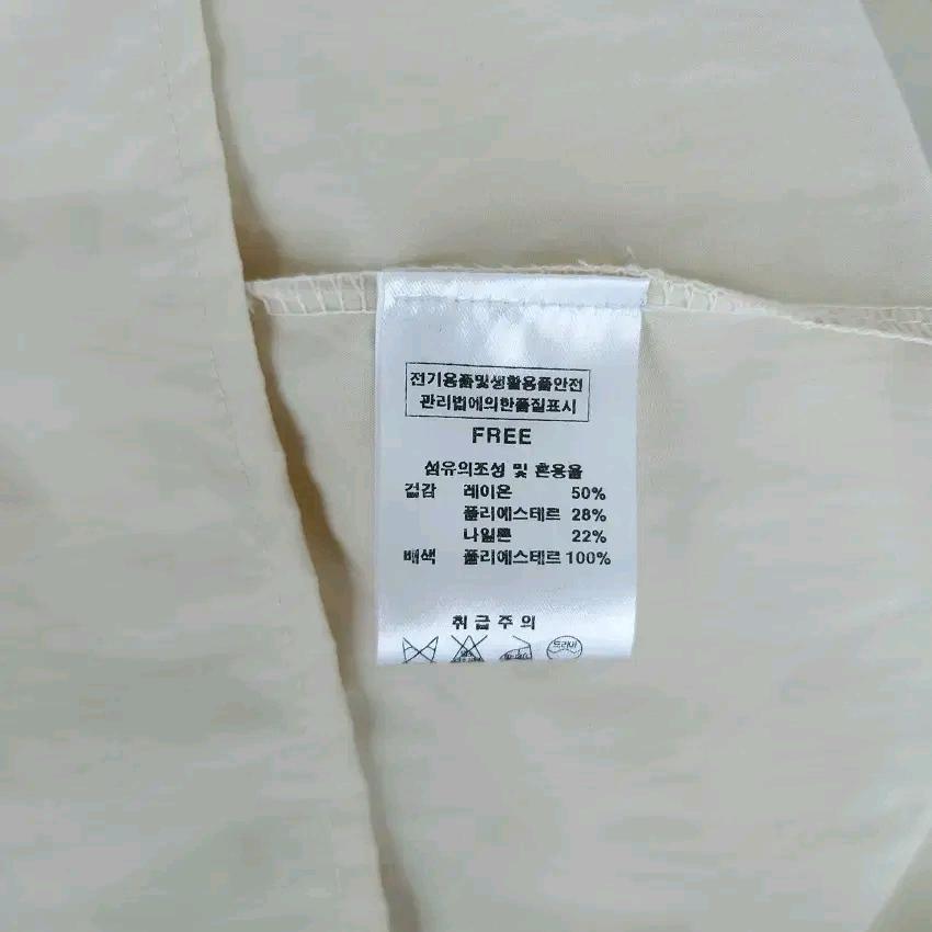 포커스 여성 춘하 상의니트 홑겹 원피스 연베이지F (HU44540) 6