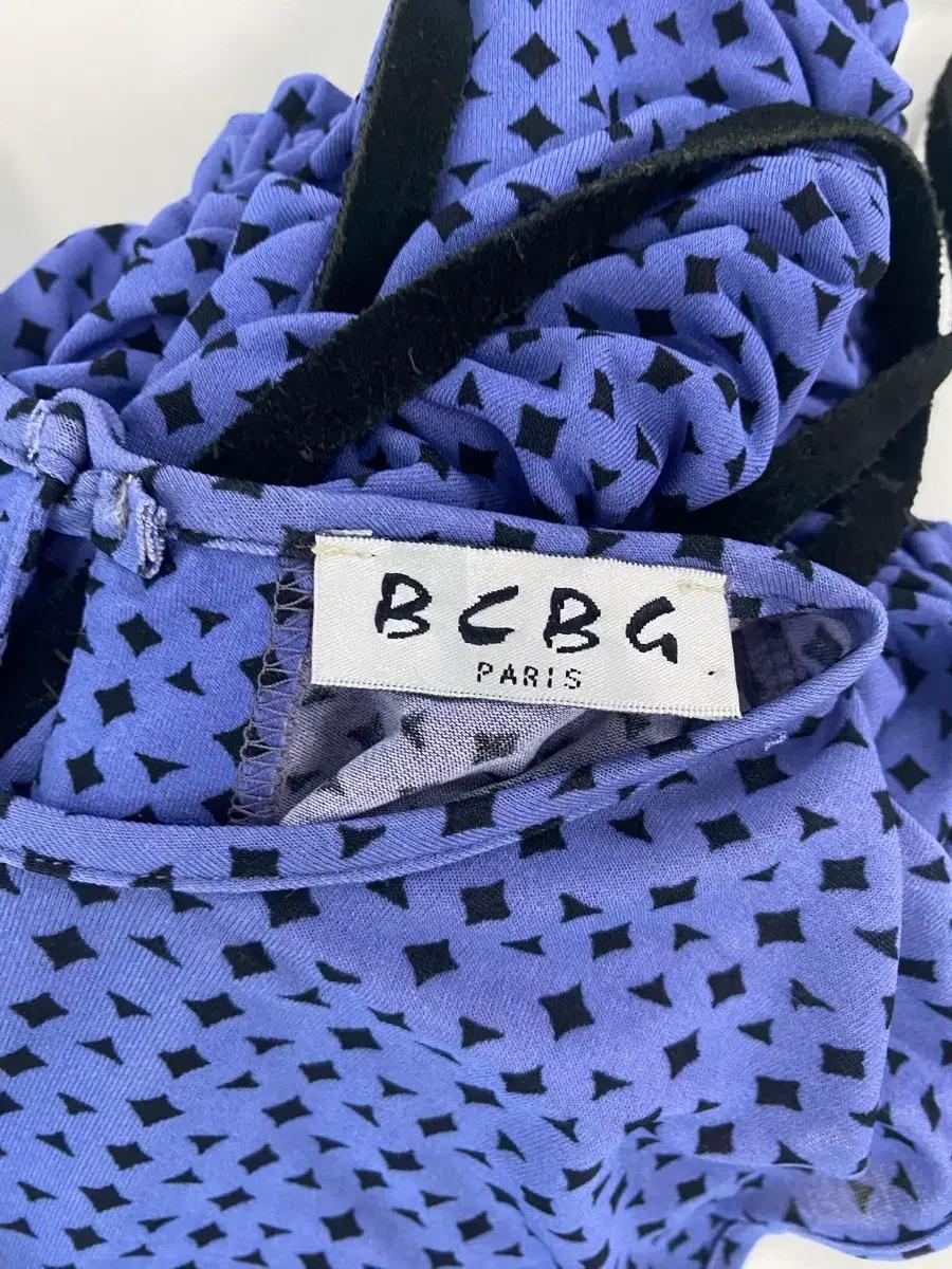 BCBG 가죽끈 포인트 민소매 원피스 9
