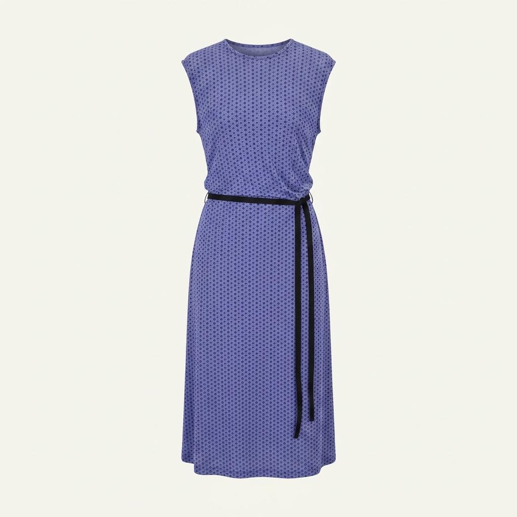 BCBG 가죽끈 포인트 민소매 원피스 1