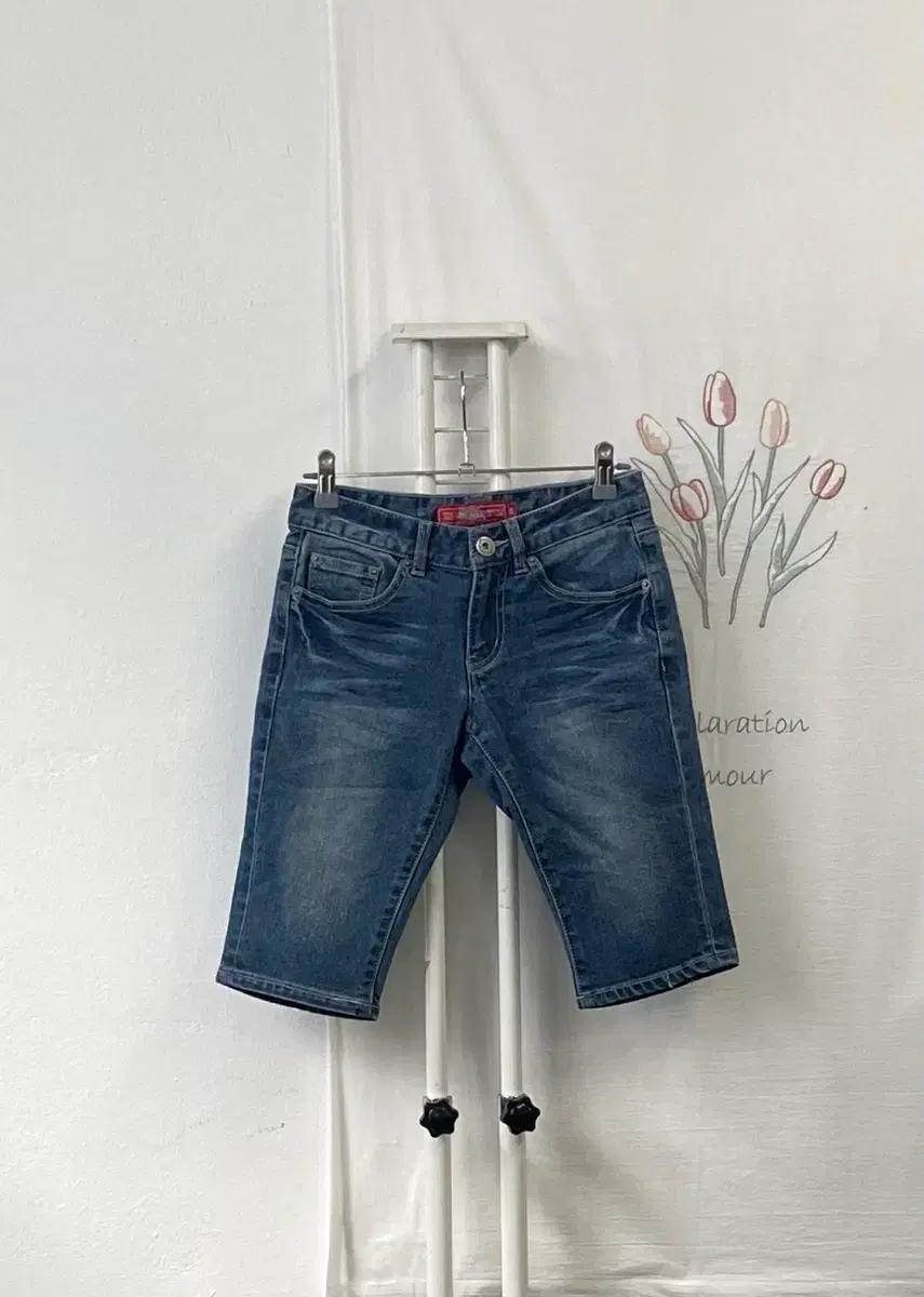 디키즈 청바지 5부 슬림 반바지 26 2