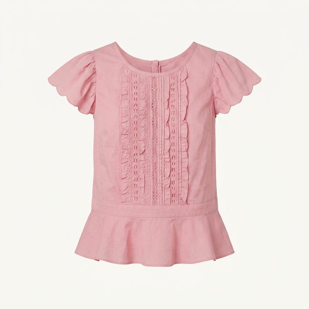 JILLSTUART 질스튜어트 프릴 블라우스 S [A435] 5