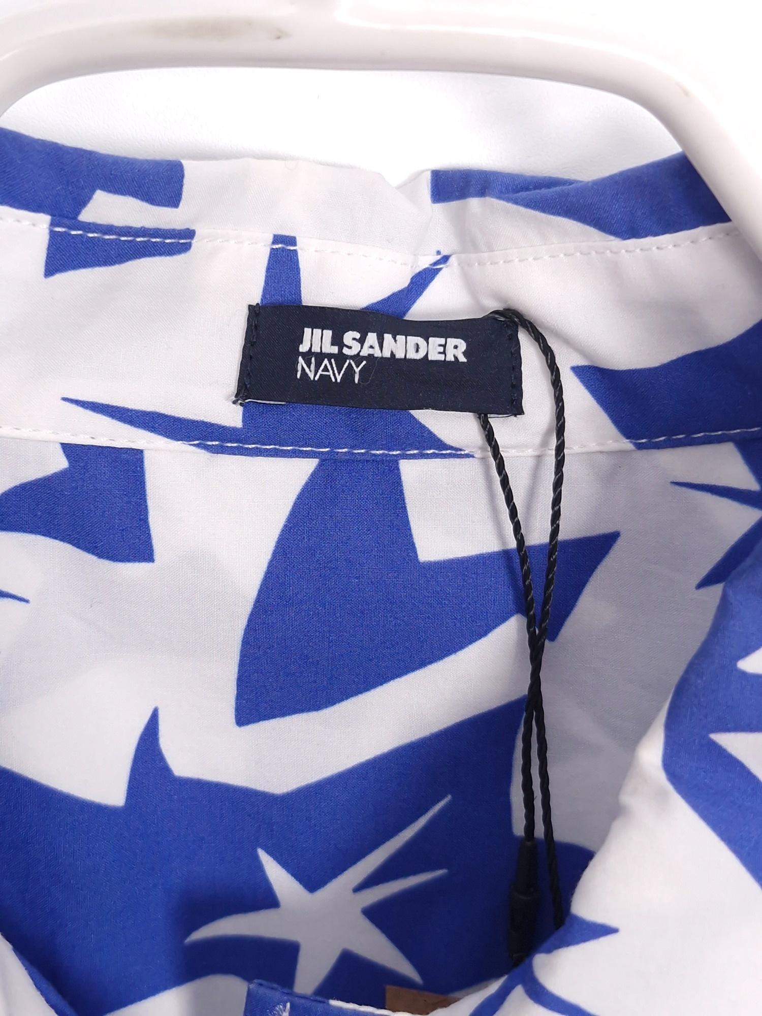 JIL SANDER NAVY 질샌더 네이비 셔츠 원피스 34 [PA086] 4