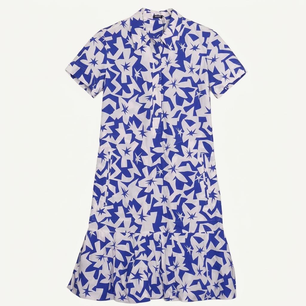 JIL SANDER NAVY 질샌더 네이비 셔츠 원피스 34 [PA086] 1