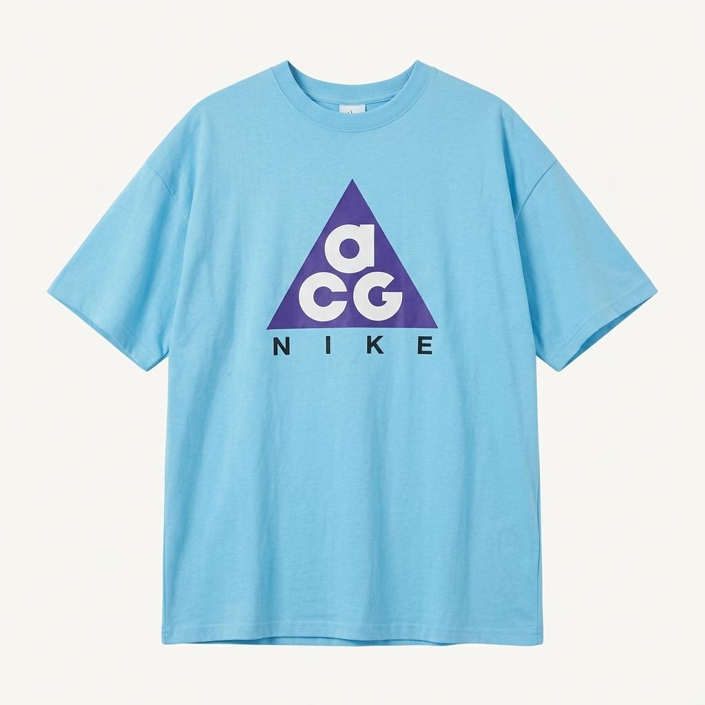 나이키 ACG 자이언트 로고 티셔츠 블루 B5281 1