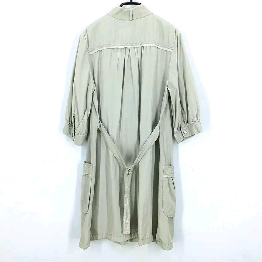 톰보이 여성 춘하 스냅버튼 반팔하프자켓 연그린55 (HU44576) 3