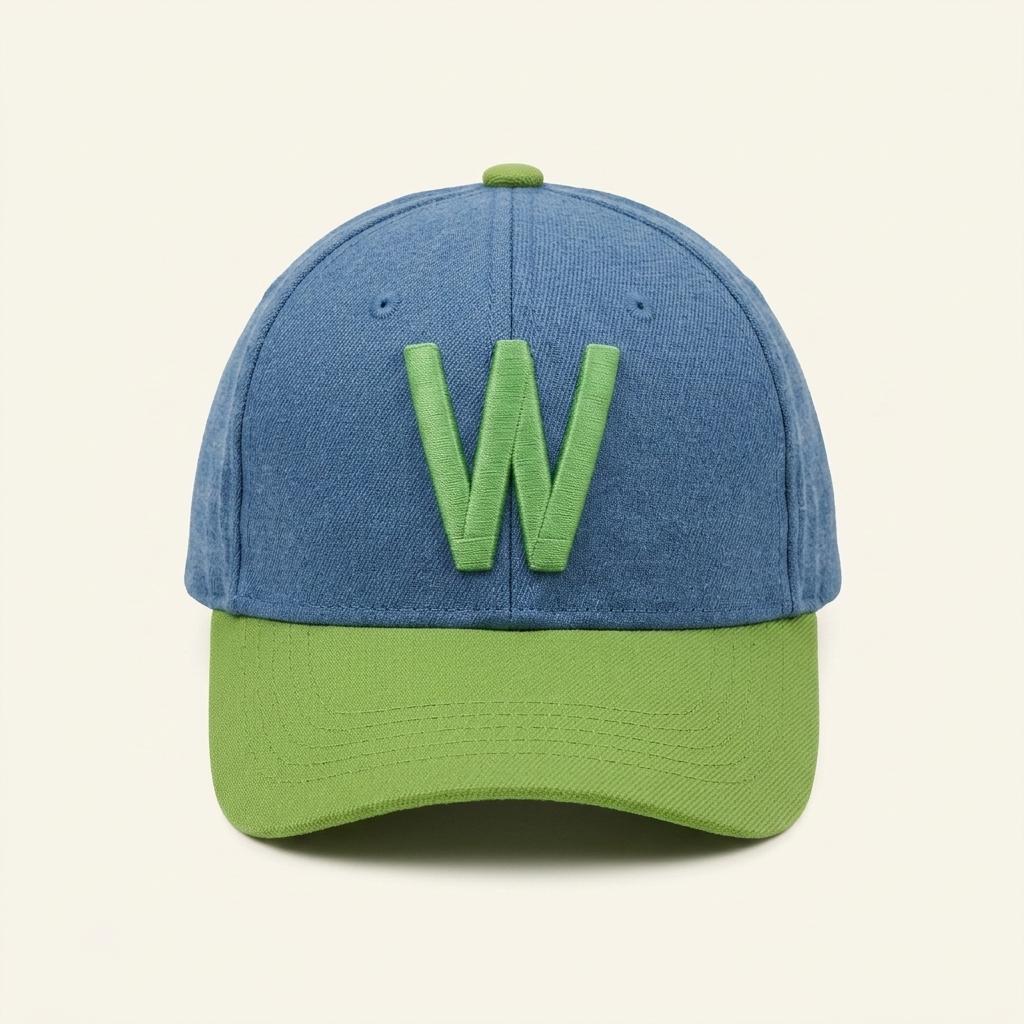 MLB W 자수 배색 볼캡 모자 1