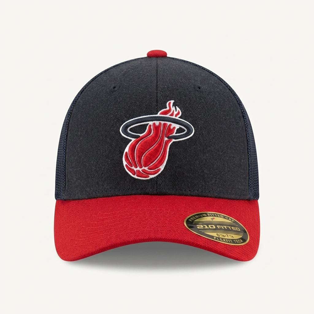 NBA 마이애미 히트 210 피티드 메쉬 캡 1