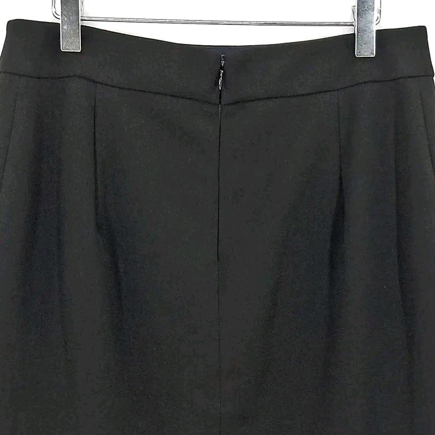잇미샤 여성 춘하 밑단레이스 약스판 스커트 블랙73 (HU44643) 4