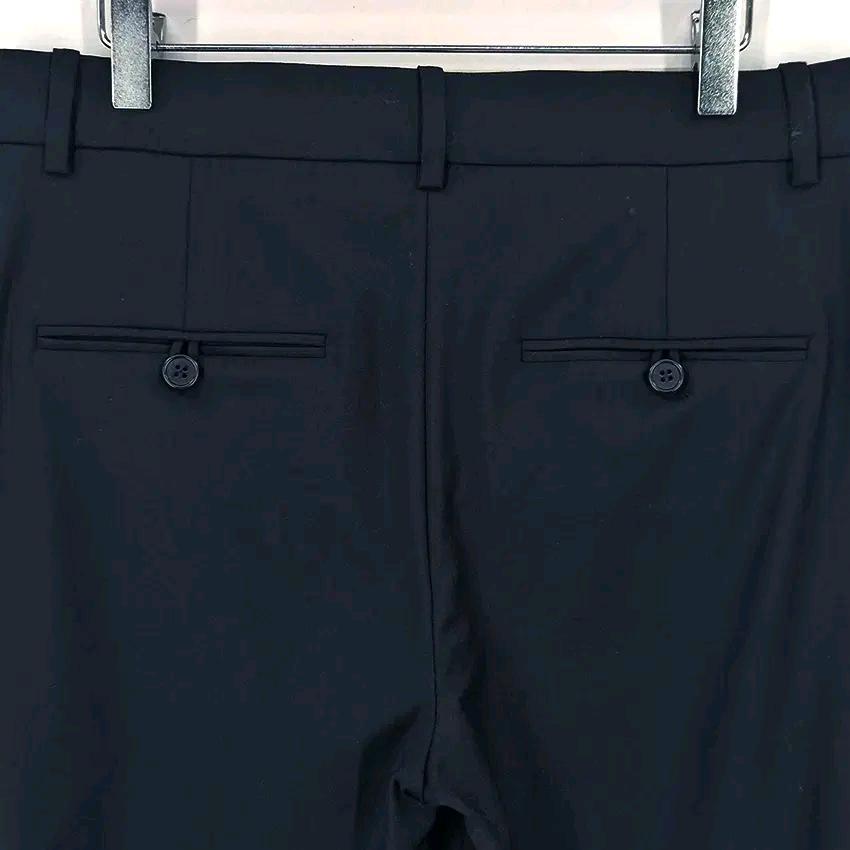 띠어리 여성 춘하 약스판 9부 슬랙스 네이비(HU44659) 4