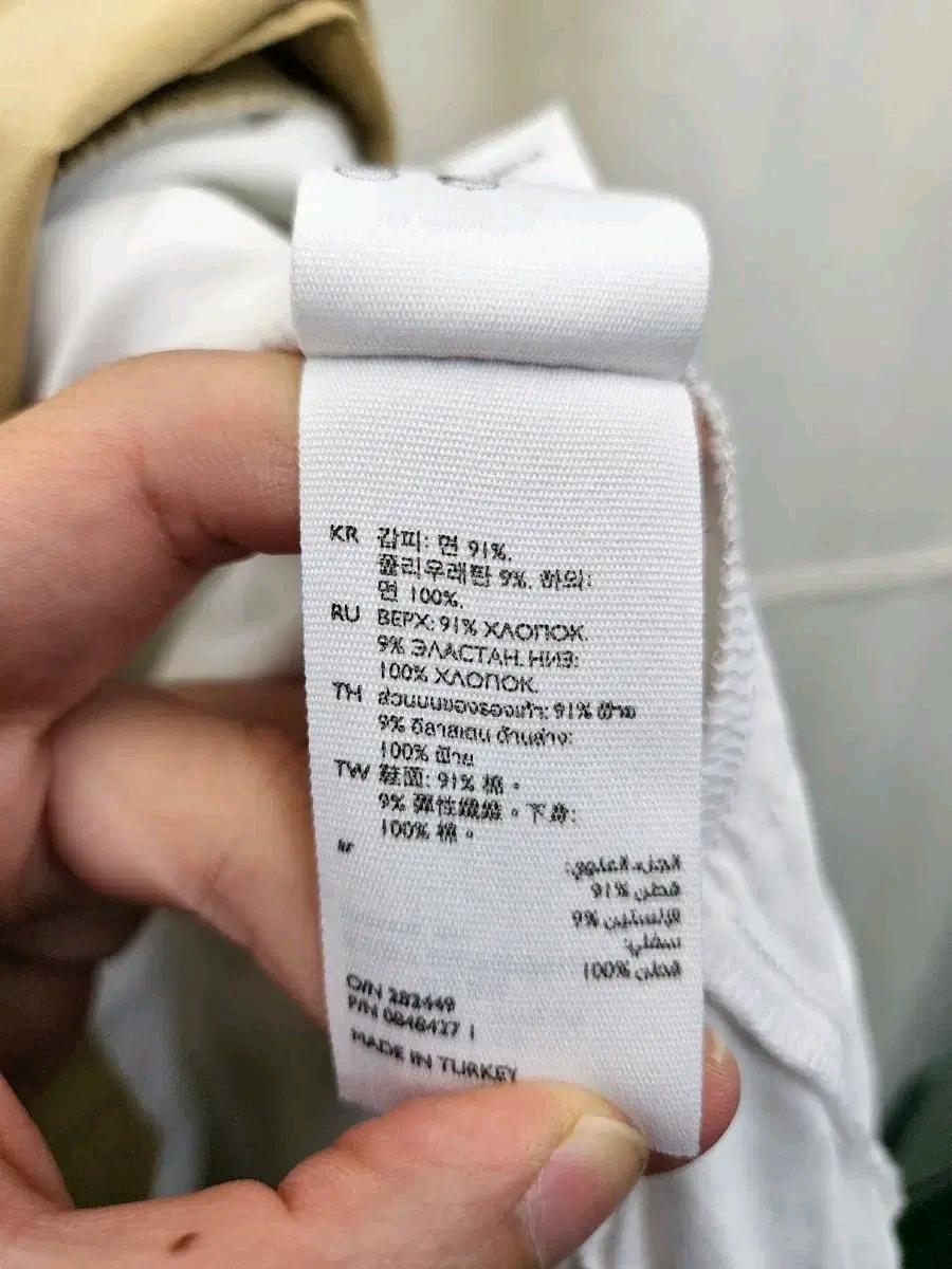 cos 화이트 배색 원피스 6
