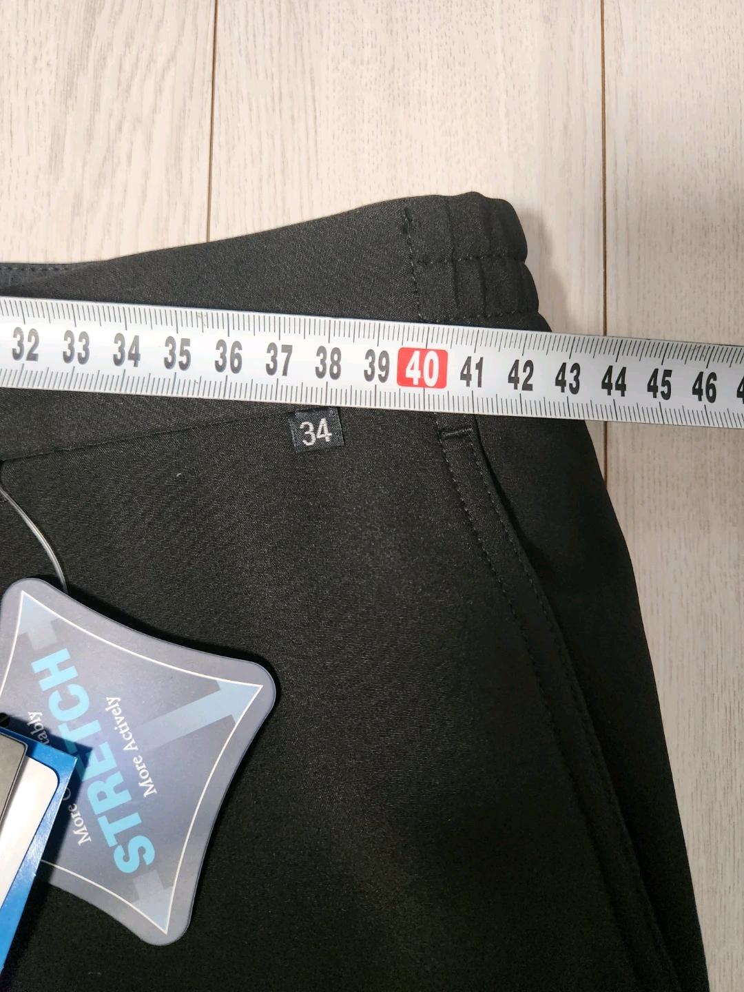 택 새상품)  지벤 가을,겨울 인조 퍼 본딩 팬츠 사이즈34 10