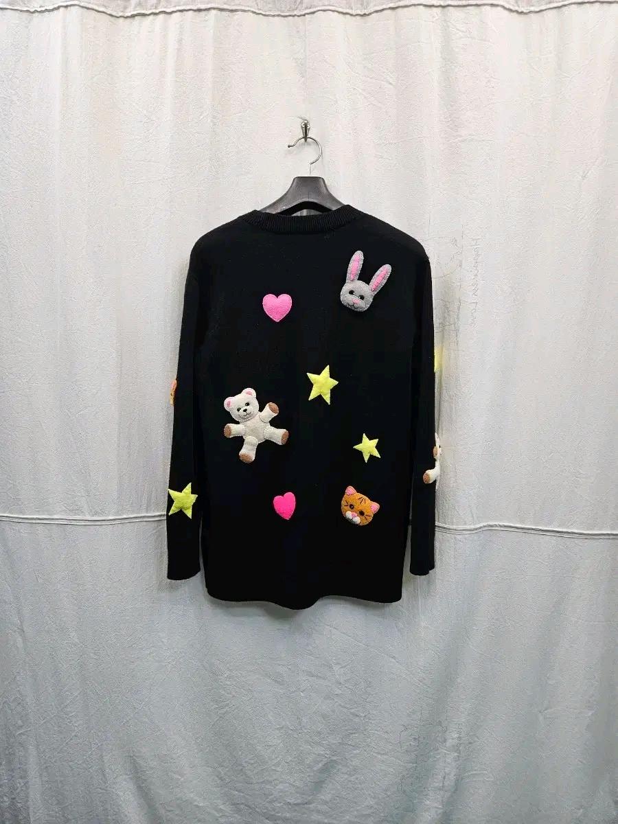 Alice + Olivia 블랙 자수 포인트 가디건 3