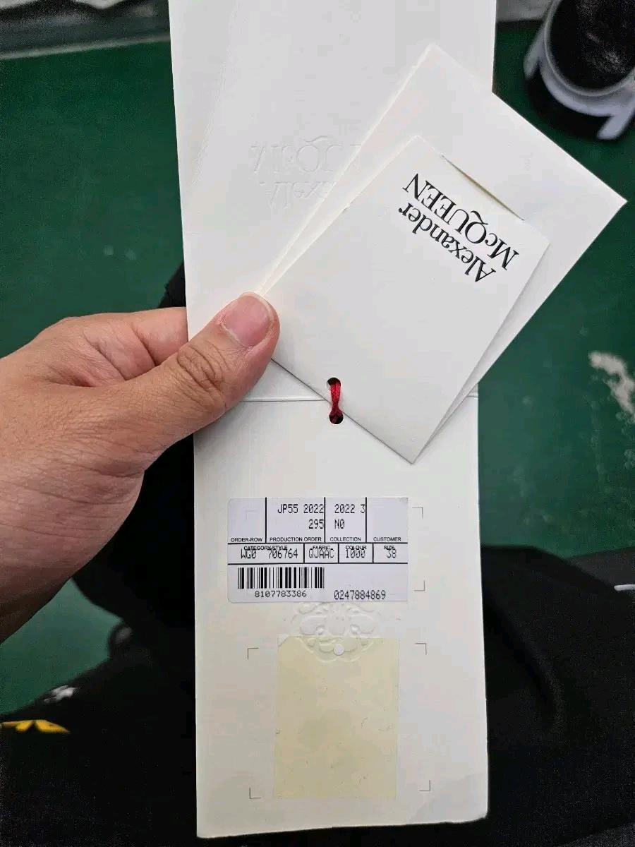알렉산더 맥퀸 블랙 슬릿 스커트 6