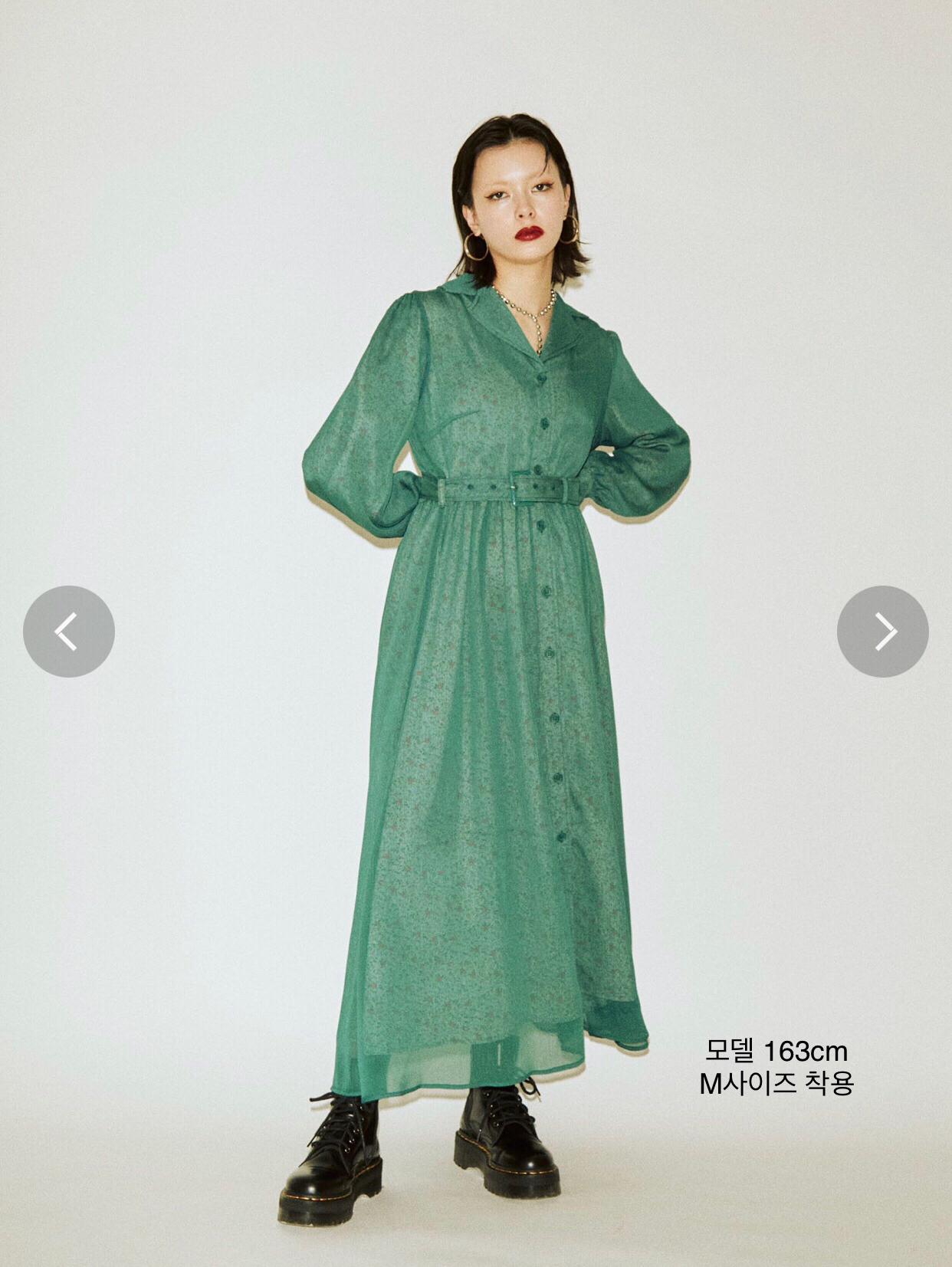 쥬에띠 시어 패턴 원피스 10