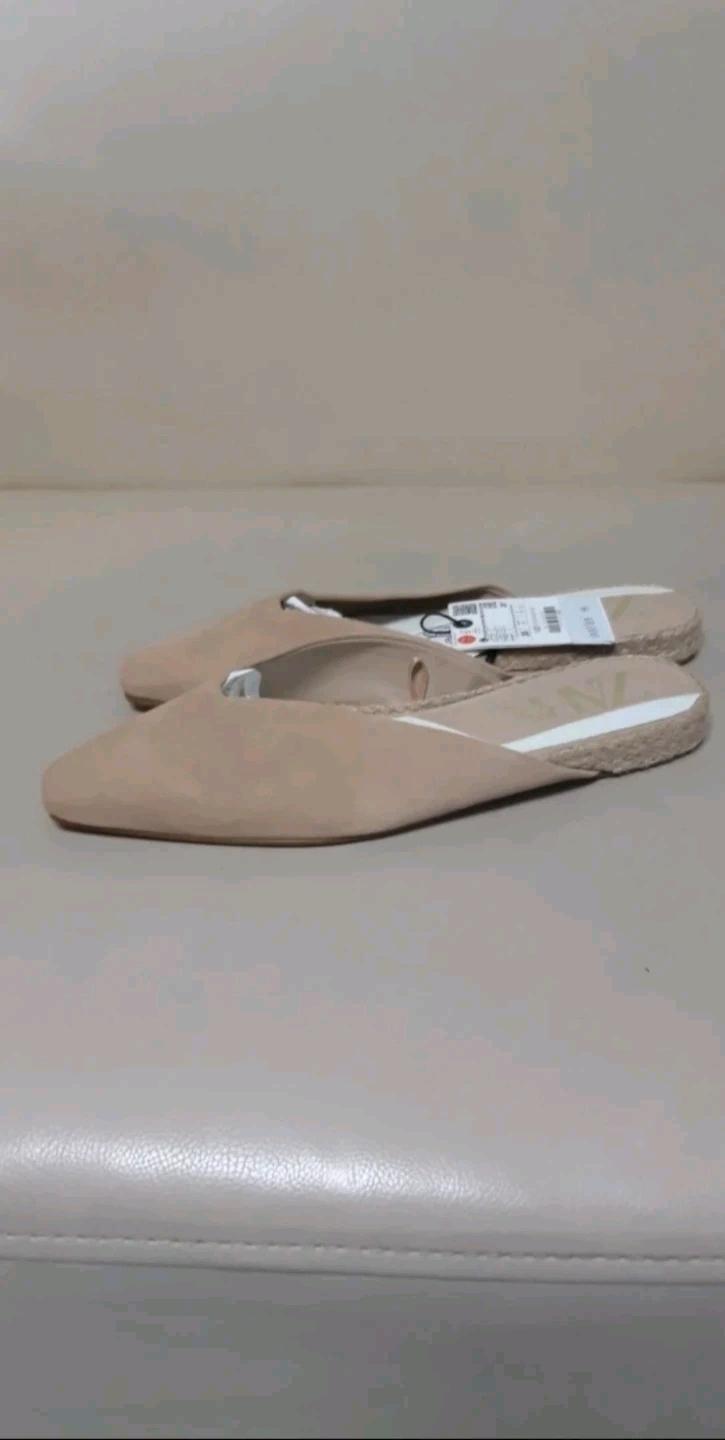 ZARA 자라 램스킨 베이지 뮬 36(230~235) 3