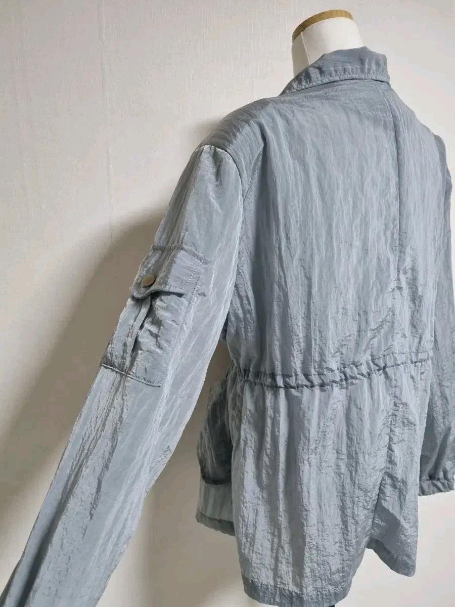 J130 스카이 톤 숏 야상 점퍼 5