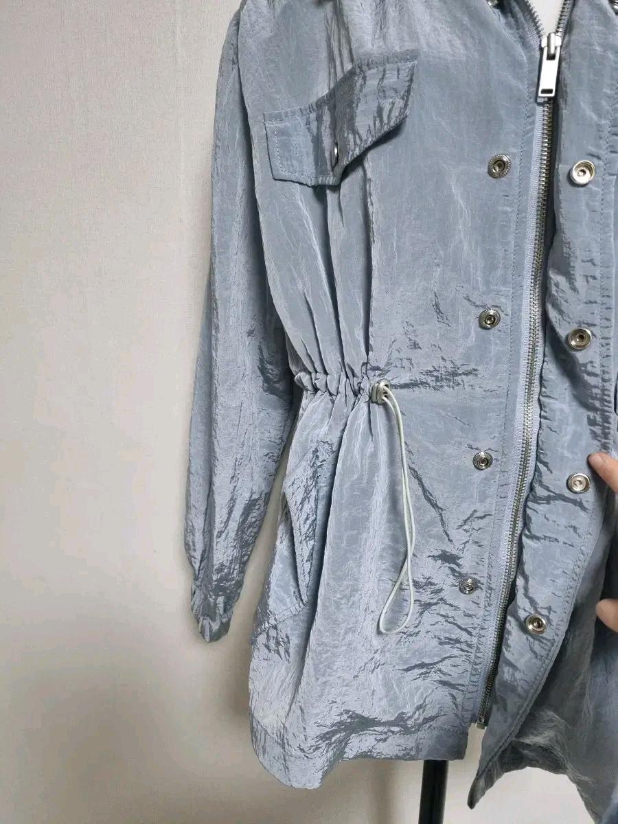 J130 스카이 톤 숏 야상 점퍼 3