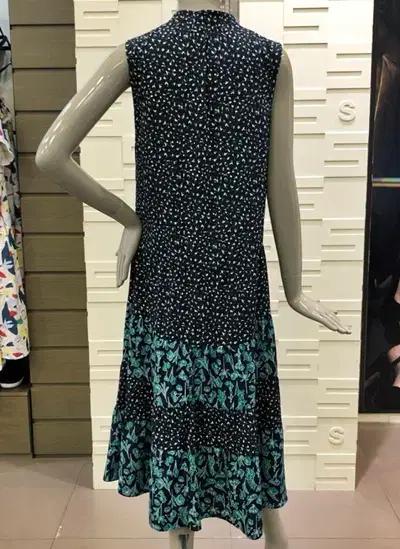 새) 베네통 블록믹스 맥시원피스 7