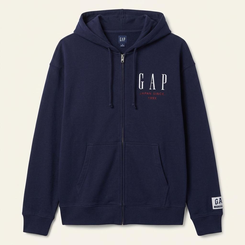 [GAP] 갭 재팬 30주년 한정판 후드집업 네이비 1